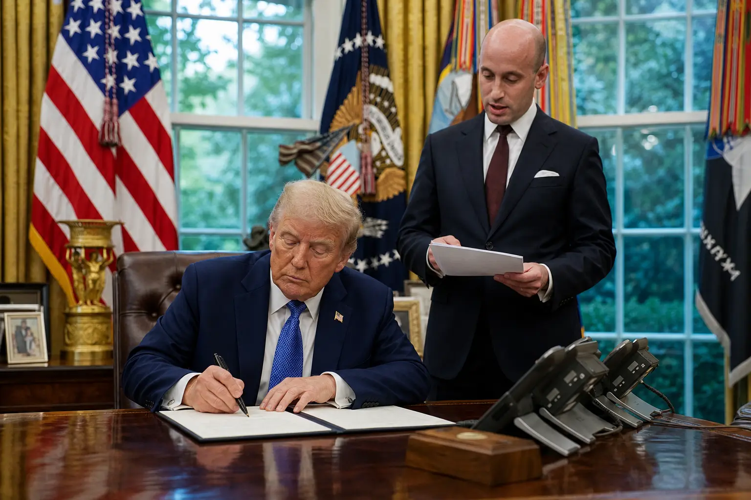Trump signs executive orders limiting birthright citizenship birth tourism