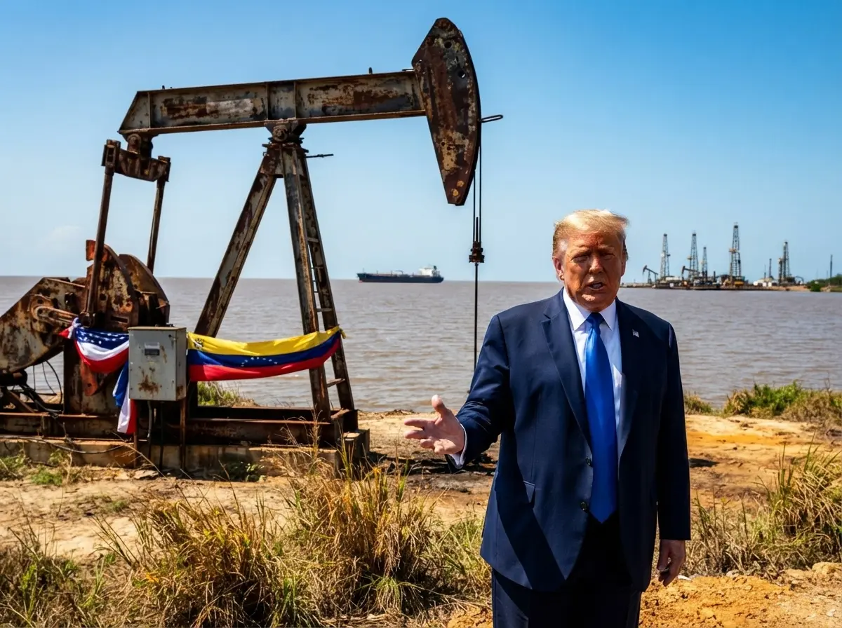 Trump Venezuela oil deal 65 billion barrels majority US control