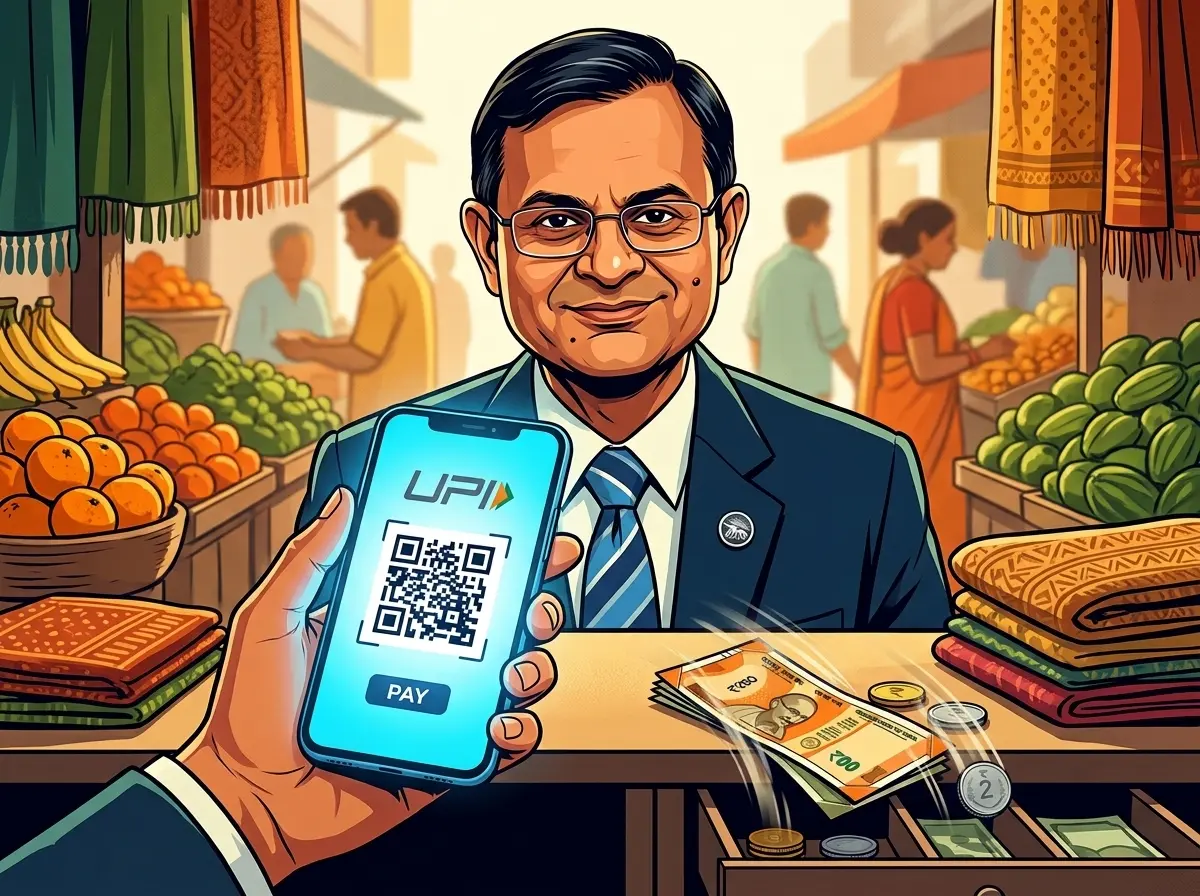UPI QR code phone payment charge risk India merchants