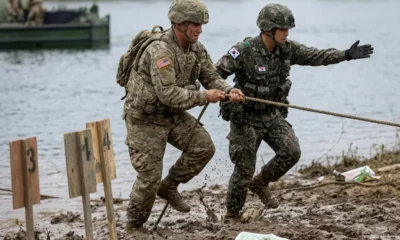 US South Korea Ulchi Freedom Shield troops river crossing drill 2026