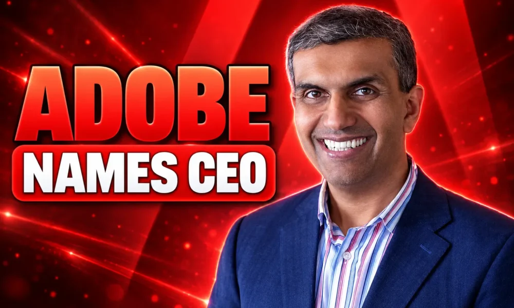 Adobe names Anil Chakravarthy new CEO