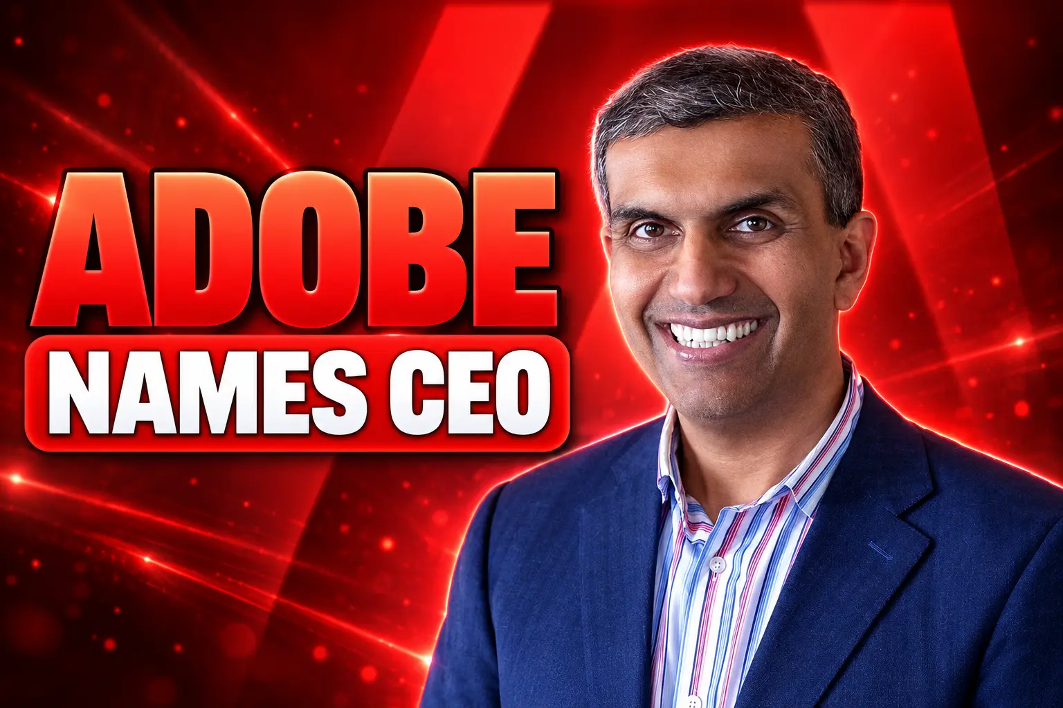 Adobe names Anil Chakravarthy new CEO
