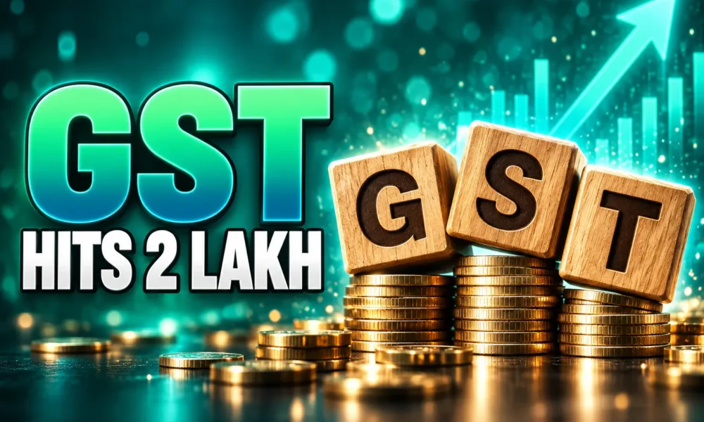 August GST hits nearly 2 lakh crore India