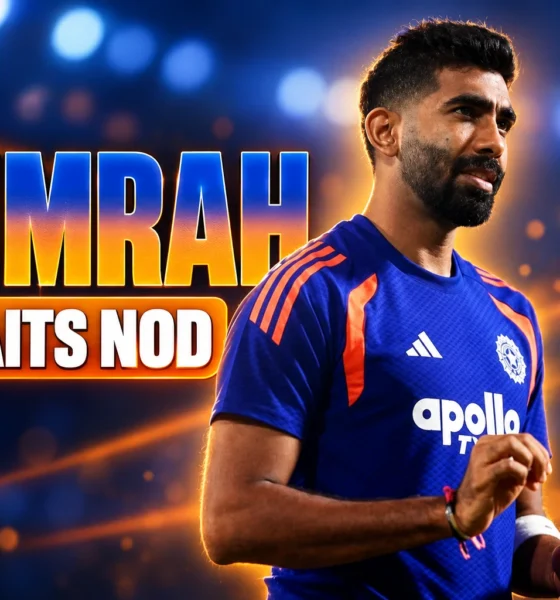 Bumrah CoE nod India T20 Afghanistan squad