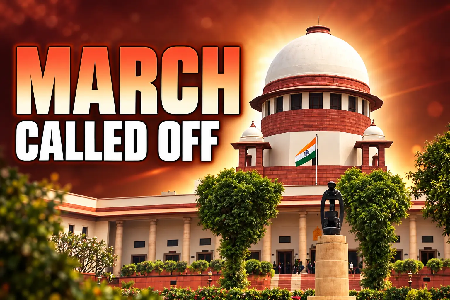 CJP calls off Delhi march after FIRs quashed