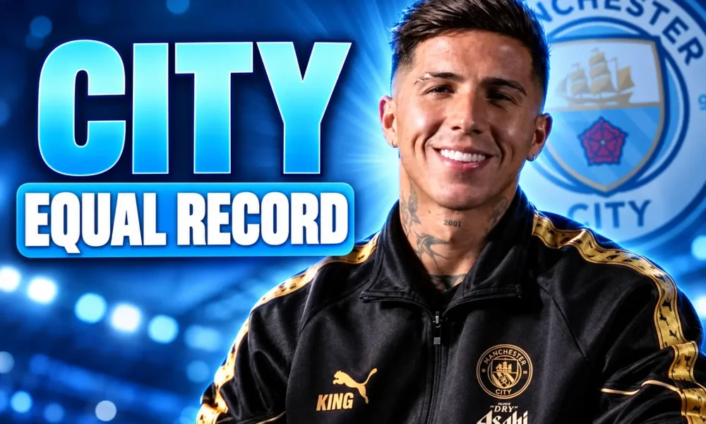 Enzo Fernandez City £125m British transfer record