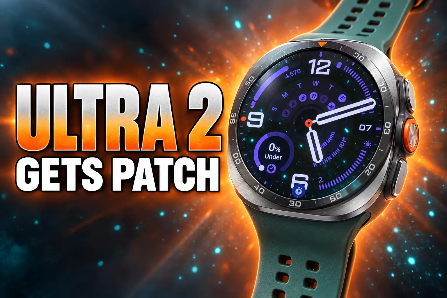 Galaxy Watch Ultra 2 first Verizon security patch