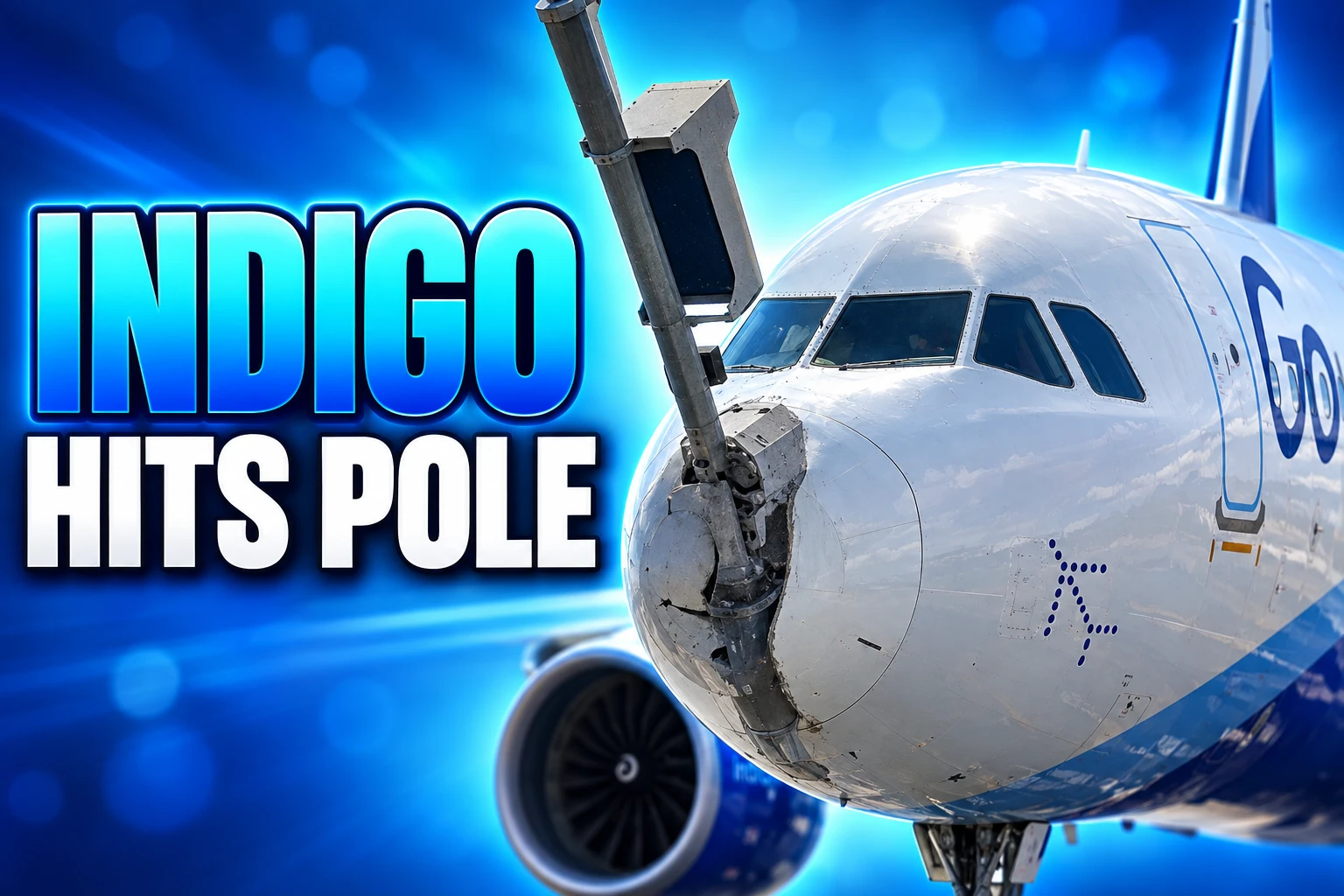 IndiGo 6E 225 hits Srinagar docking pole