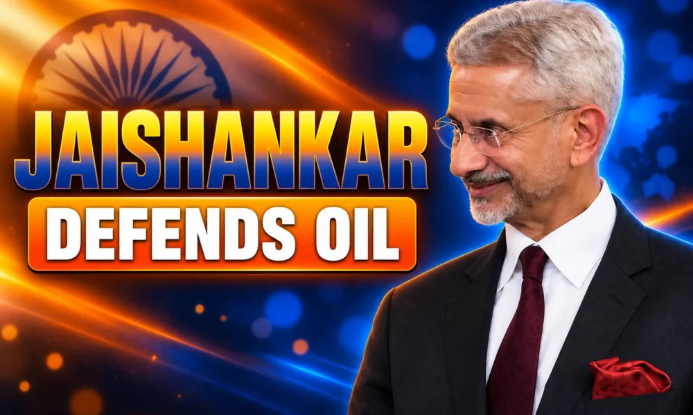 Jaishankar defends Russian oil buys in Kyiv