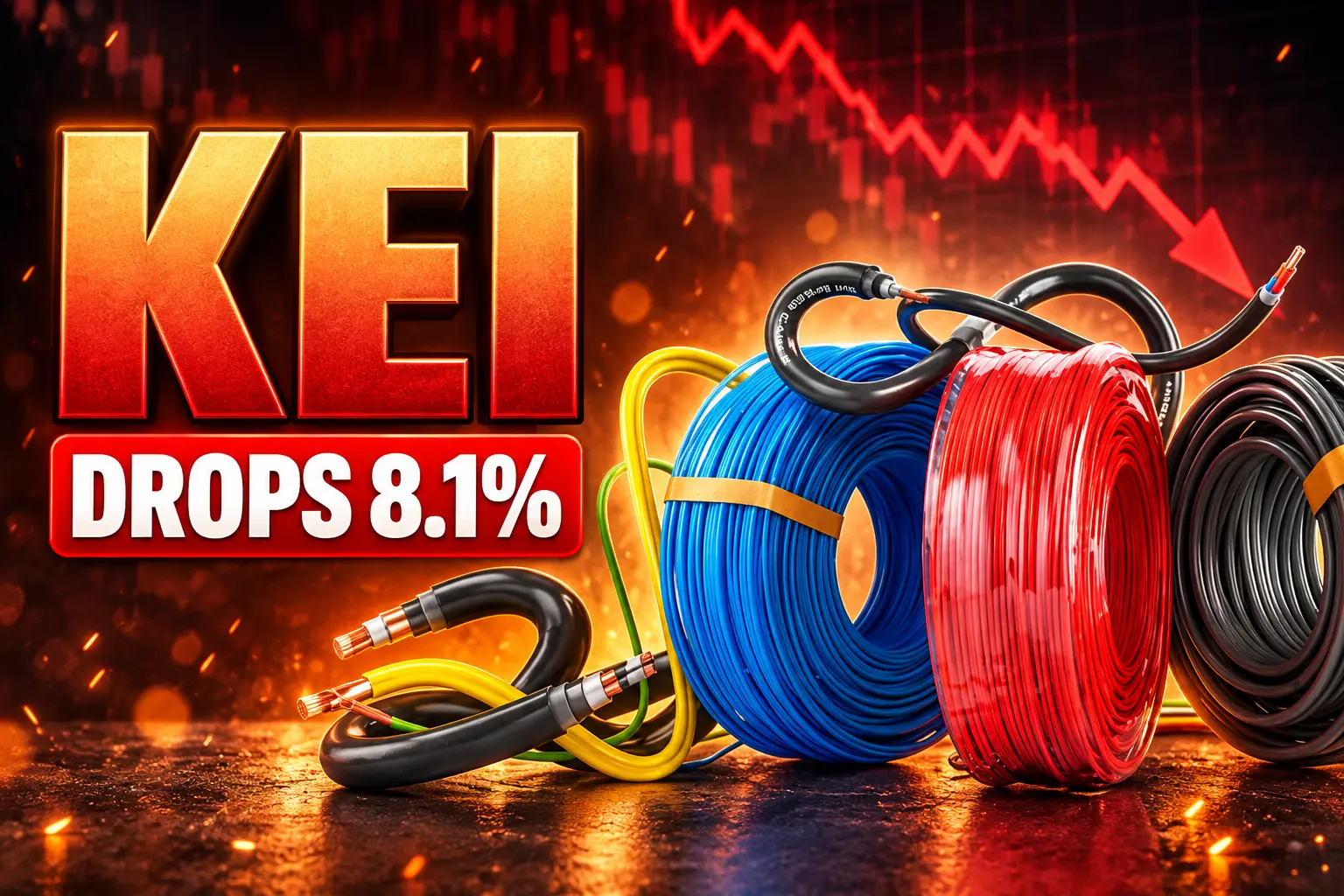 KEI Industries drops 8.1% after Ultravolt launch