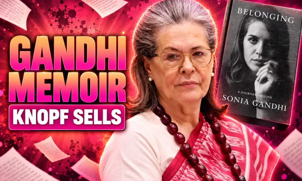 Knopf sells Sonia Gandhi Belonging after Penguin India drop