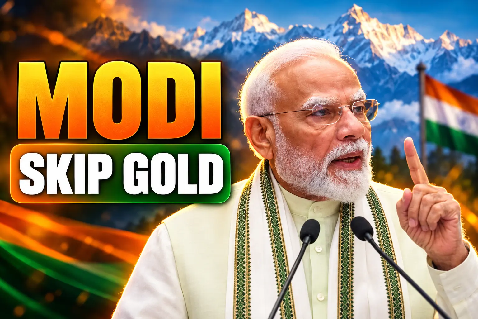 Modi Bishkek video skip gold 7.8 percent GDP