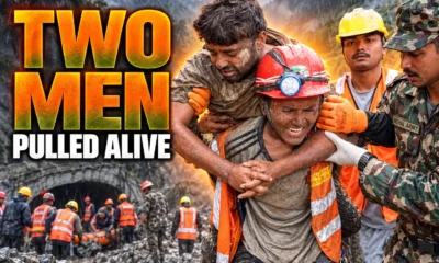 Nepal tunnel rescue two men pulled alive Trishuli