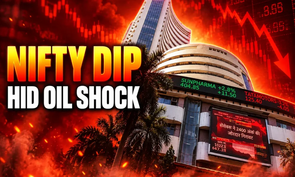 Nifty dip hid Brent oil shock Tuesday