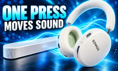 Sonos Ace Ultra one press moves Beam sound