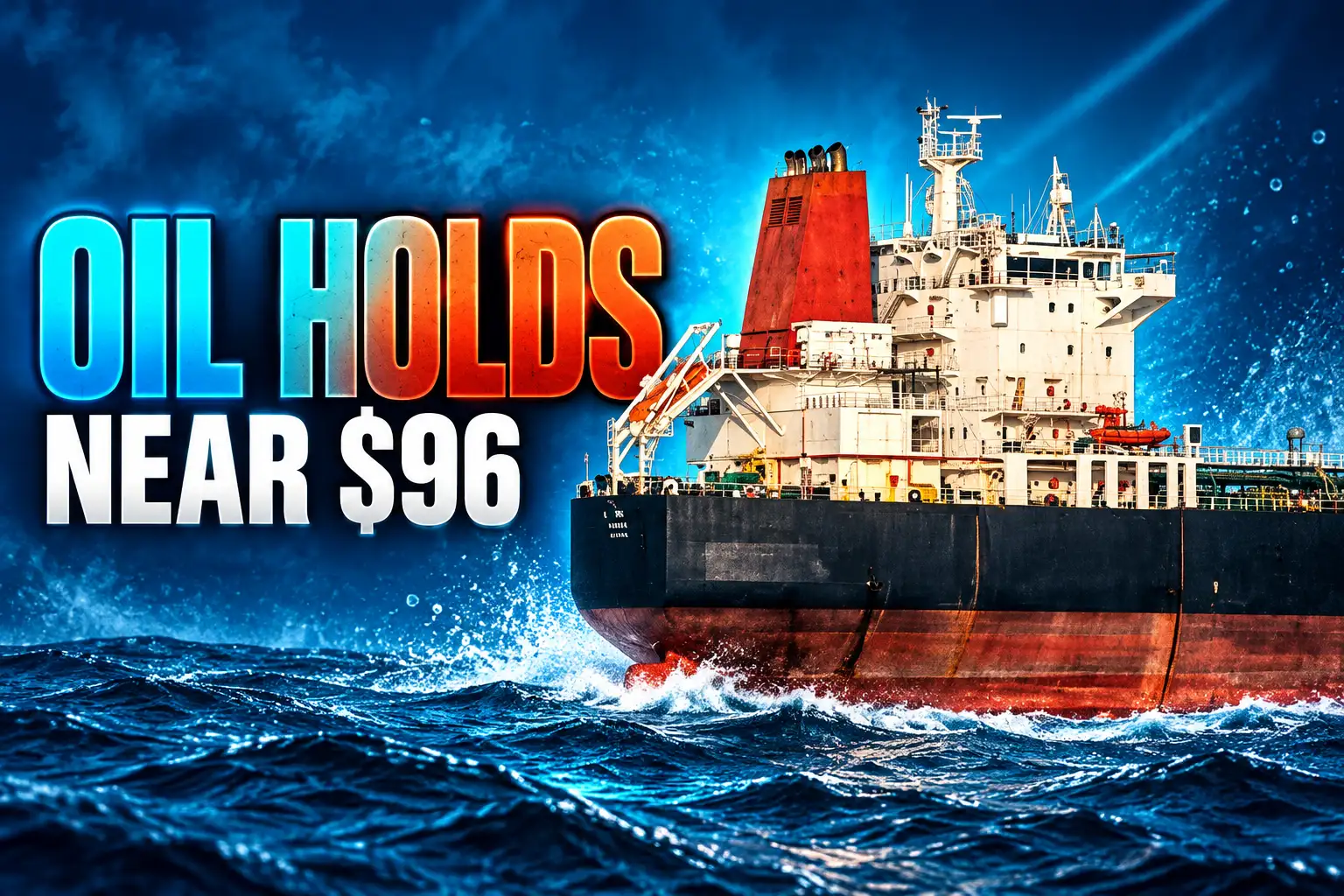 Trump Hormuz claim oil holds near $96