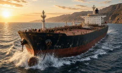 US Iran Larak Island strike oil price surge