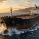US Iran Larak Island strike oil price surge