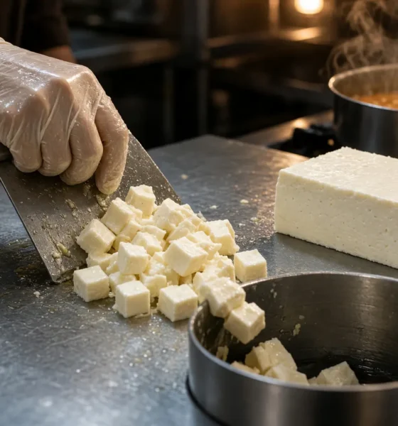 Zomato analogue paneer ban restaurant kitchen switch