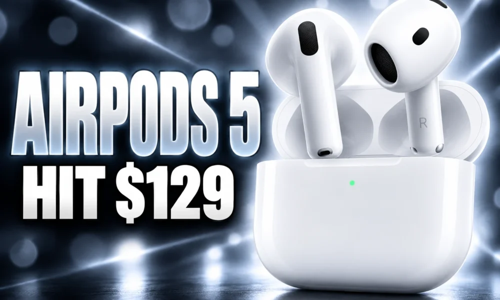 Apple AirPods 5 ANC price $129 preorder