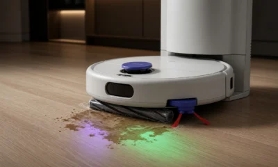 Dyson Nurovi R3 UV robot vacuum stain detection