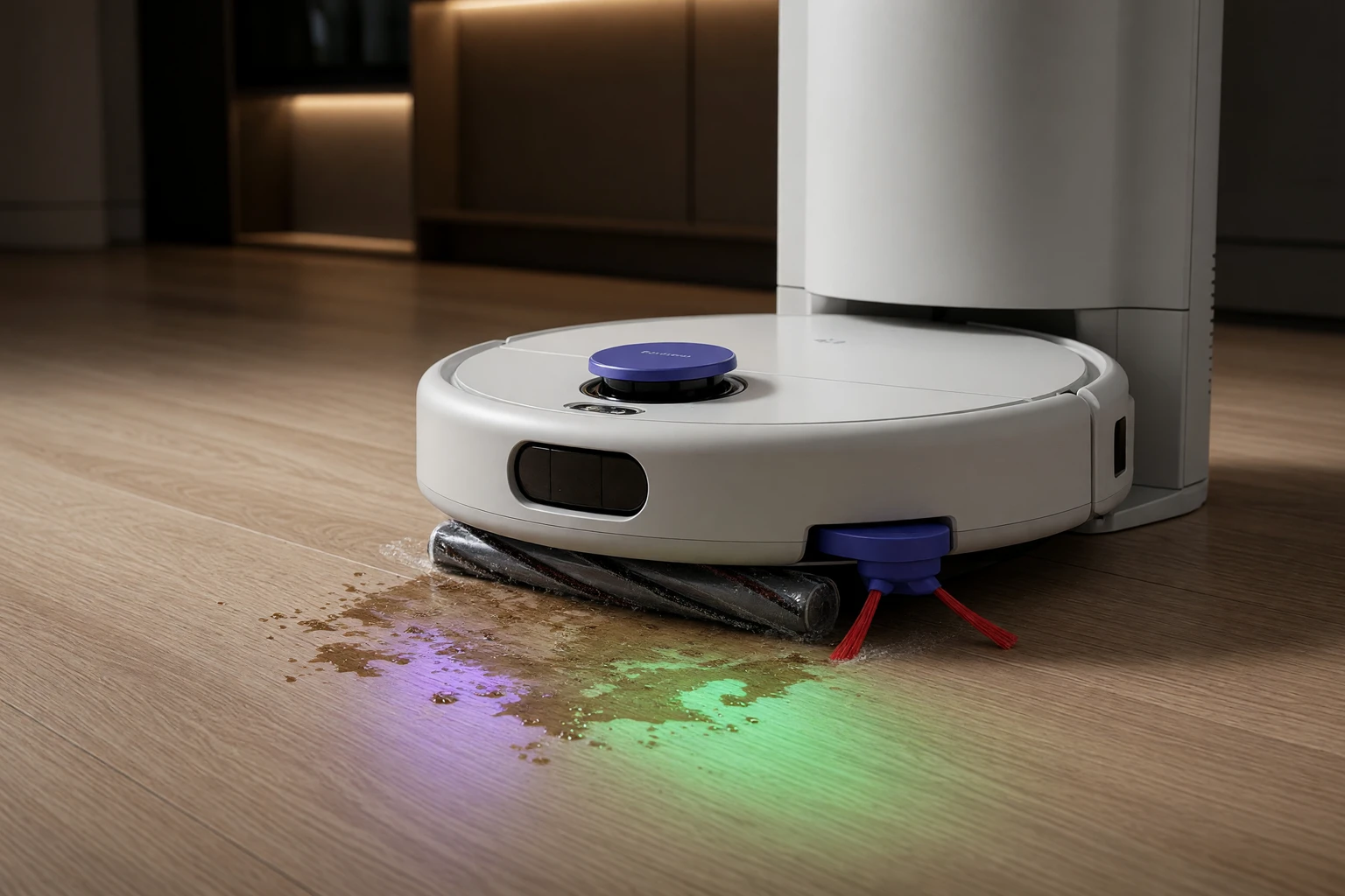 Dyson Nurovi R3 UV robot vacuum stain detection
