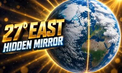 east west albedo symmetry 27 degrees east NOAA