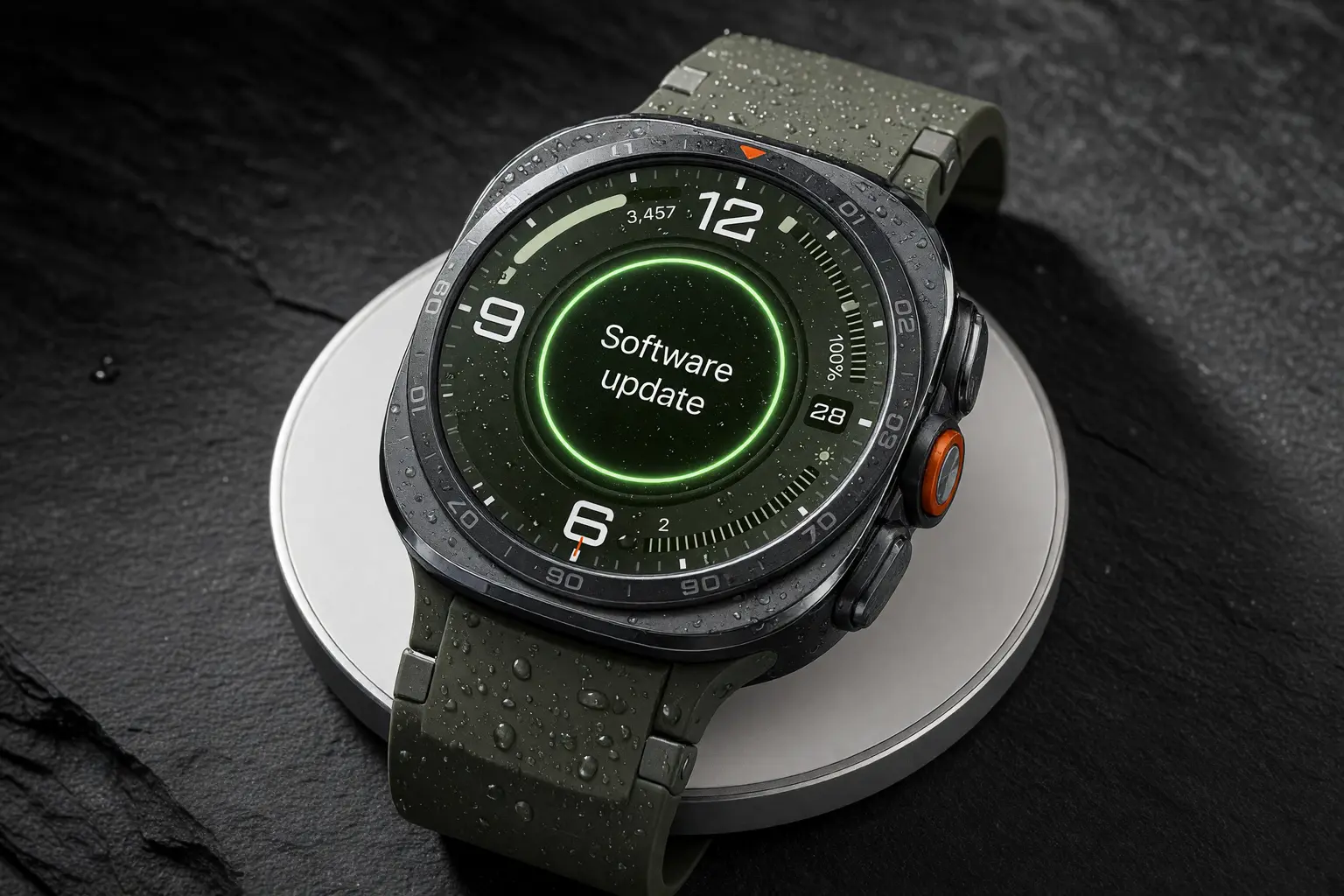 Galaxy Watch Ultra 2 first software update security patch