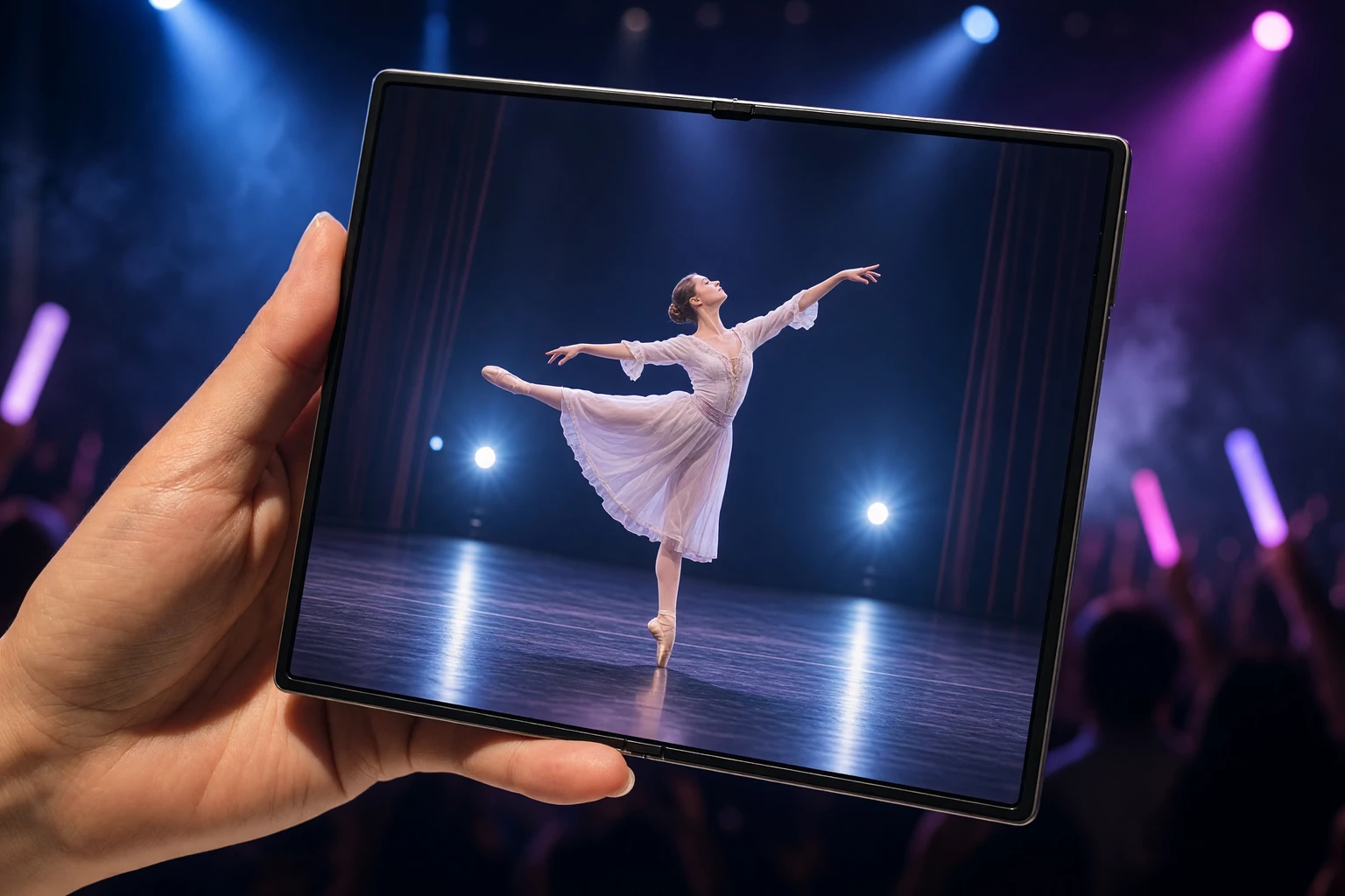 Galaxy Z Fold8 My FanCam on-device person tracking