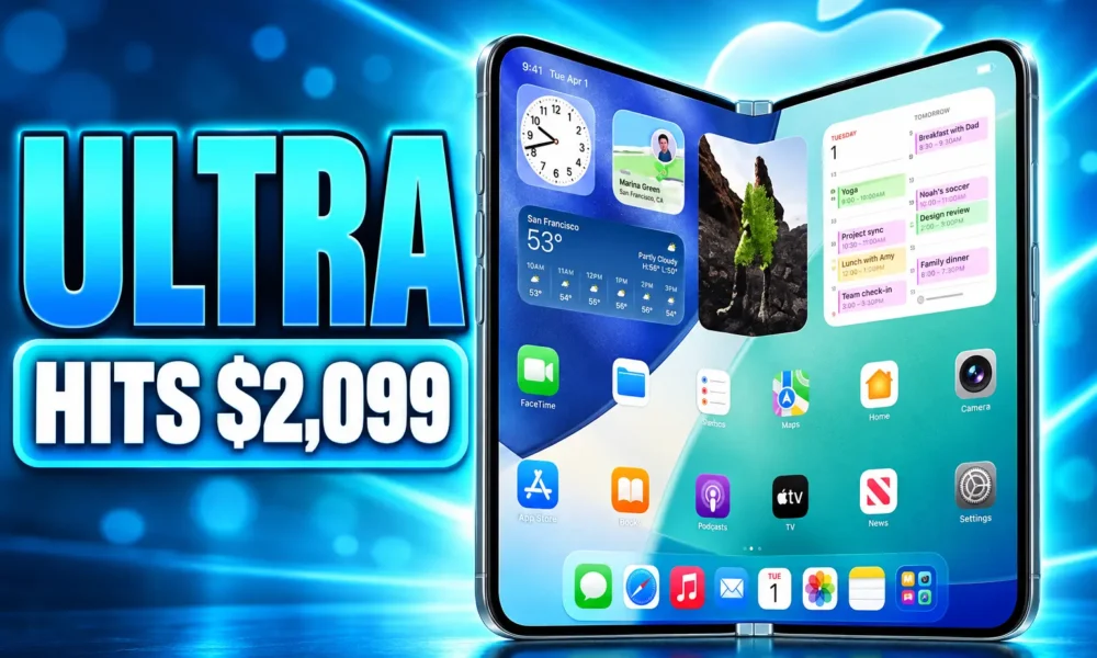 iPhone Ultra hits $2099 foldable leak