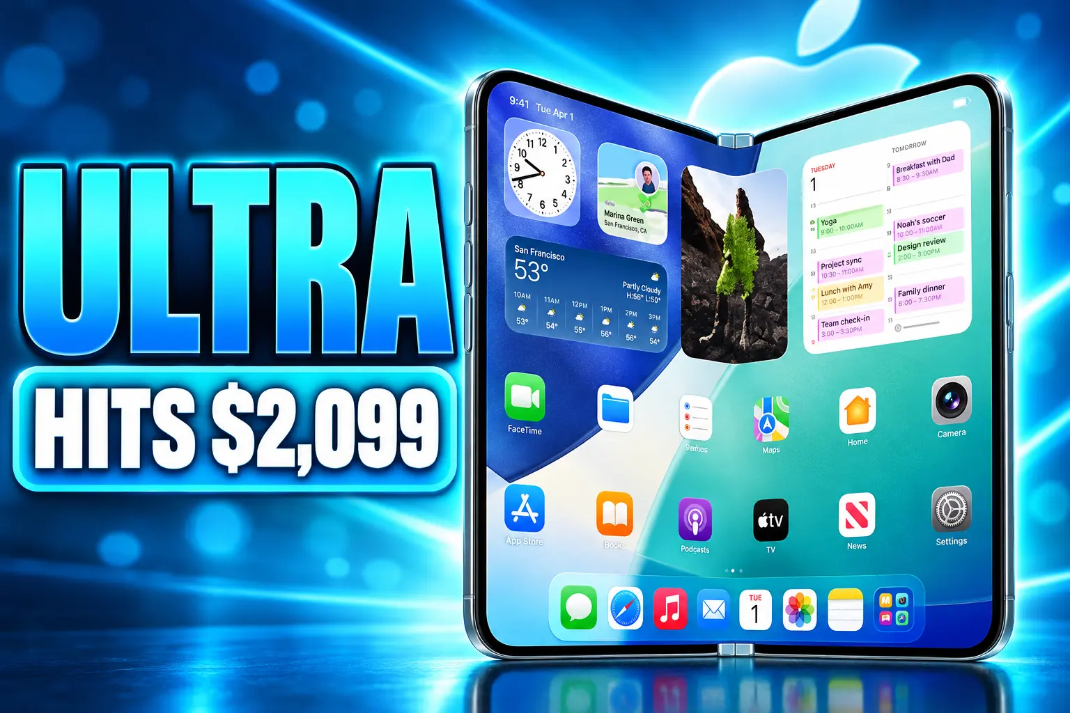 iPhone Ultra hits $2099 foldable leak