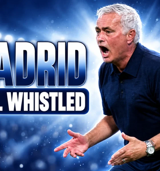 Mourinho Real Madrid beat Inter still whistled Bernabeu