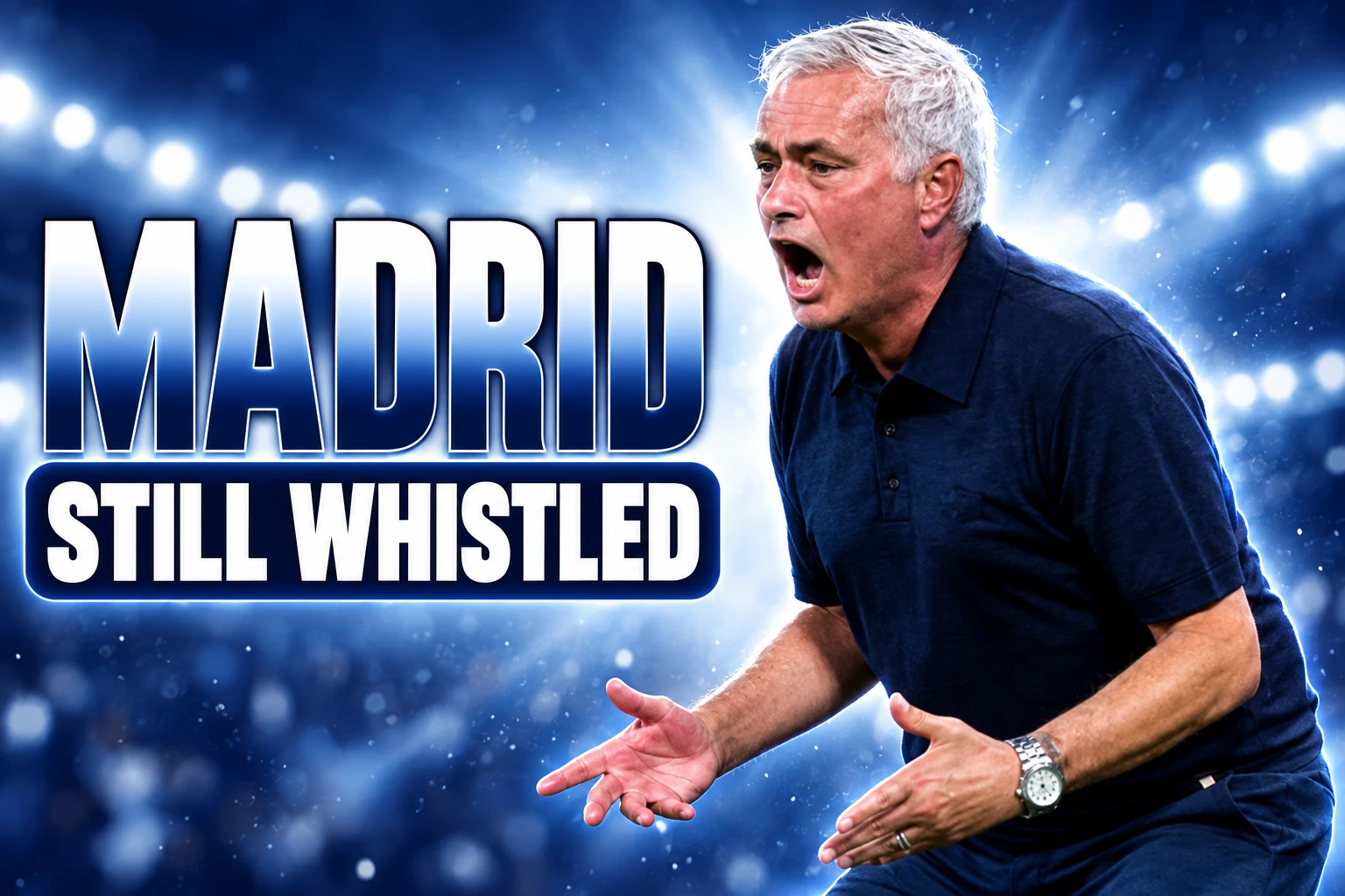 Mourinho Real Madrid beat Inter still whistled Bernabeu