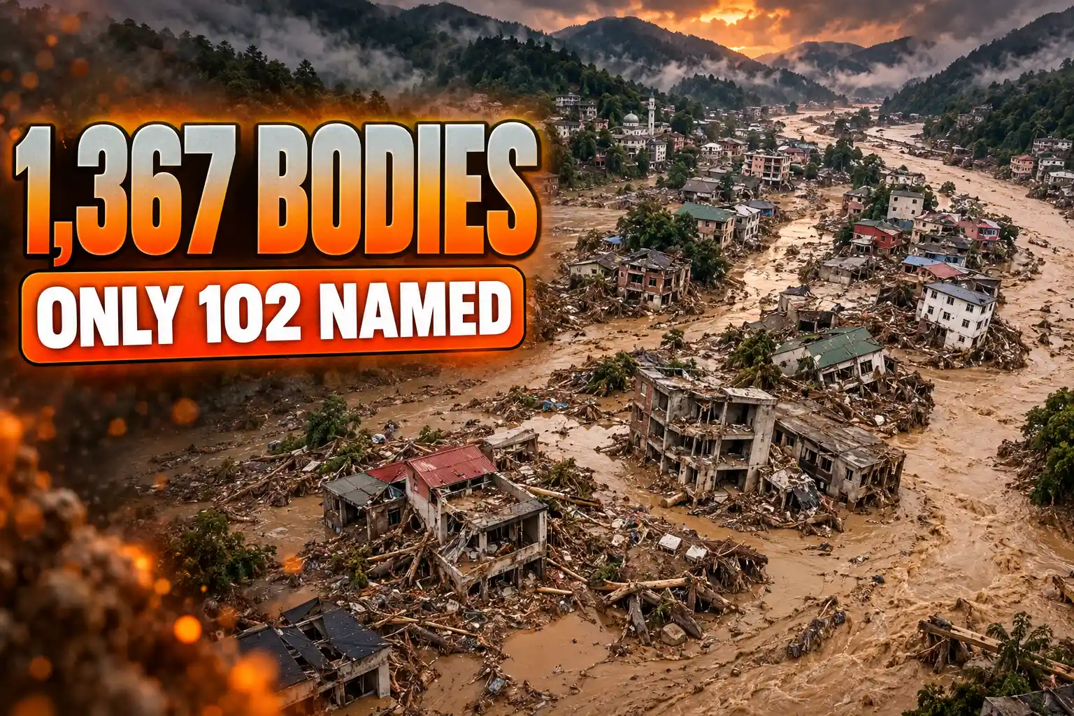 Nepal Bhote Koshi flood DNA identification missing persons