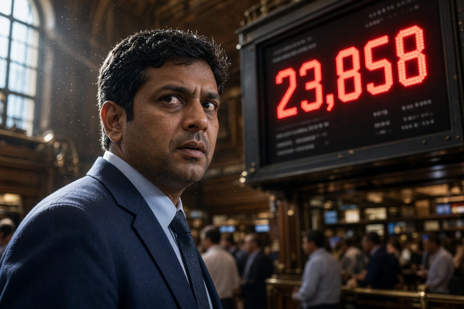 Nifty opens below 24000 as crude oil spikes