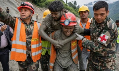 Sanjay Sah Kabir Maharjan Nepal tunnel rescue nine days