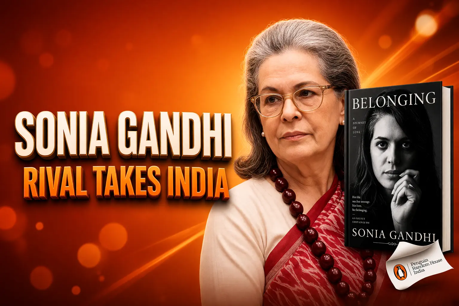Sonia Gandhi Belonging memoir HarperCollins India publisher