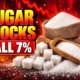 sugar stocks fall 7% dealer 200 tonne cap