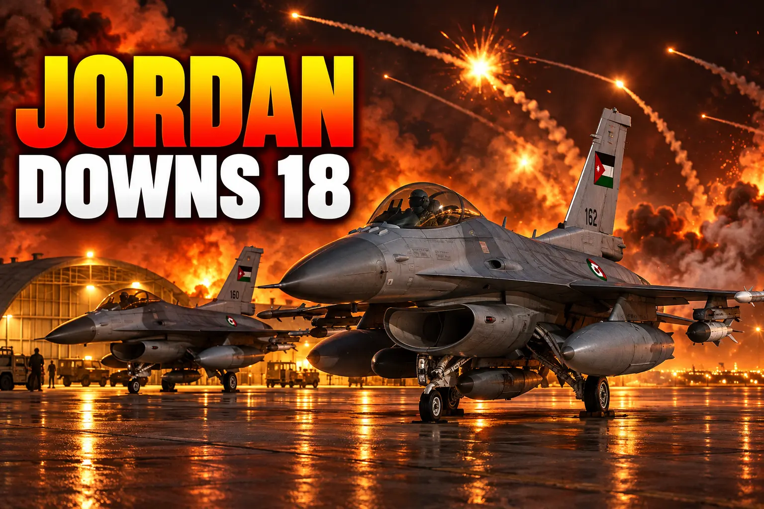 US A-10 damaged Iran missile strike Jordan base