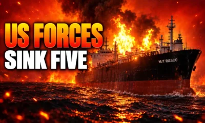 US forces sink five Iranian oil tankers