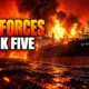 US forces sink five Iranian oil tankers