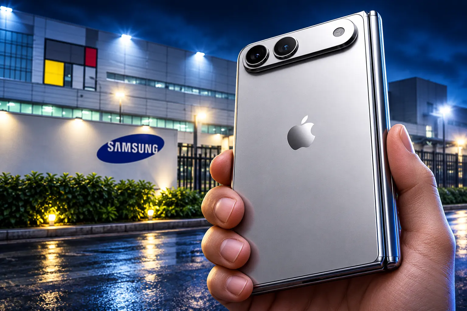 Apple foldable iPhone Q3 supply Samsung Display Kuo