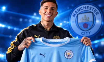 Enzo Fernandez Manchester City Chelsea £125m signing