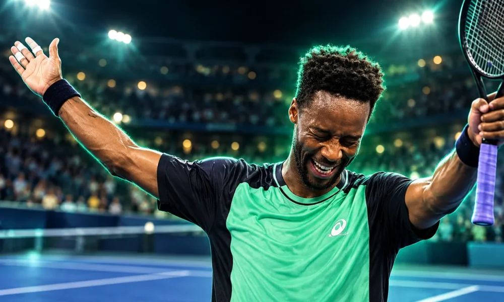 Gael Monfils US Open win on turning 40