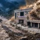 Gyirong Port flattened by ice rock flood