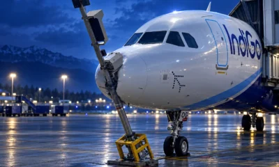 IndiGo A321neo hits Srinagar docking pole