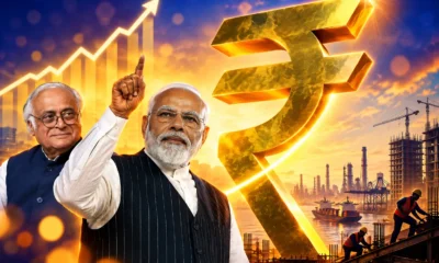 India GDP 7.8 percent April-June base rewrite