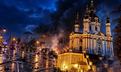 Russia missile strike on Kyiv after pause