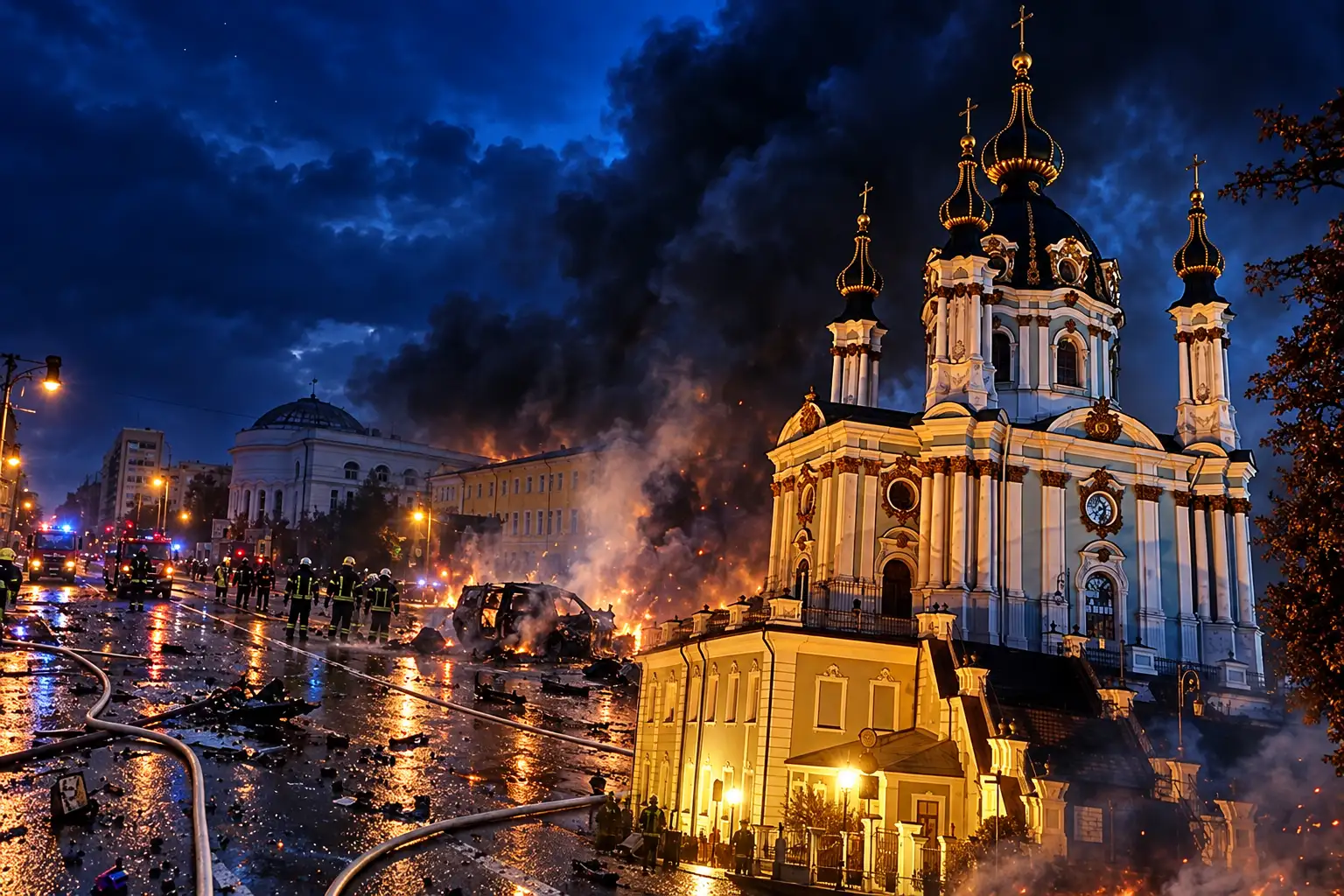 Kyiv pause ends Russia missiles September 8 strike