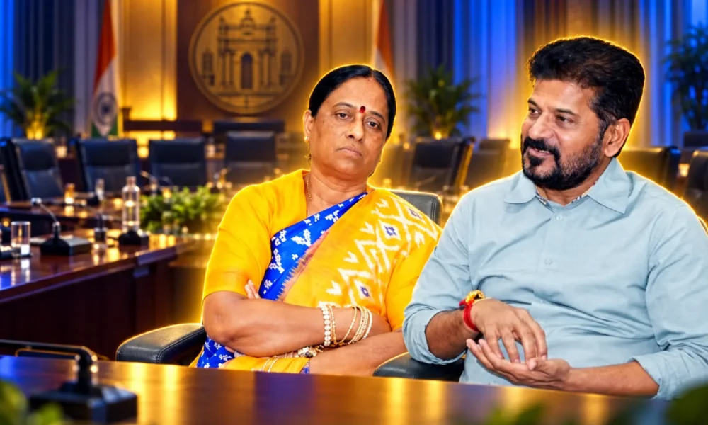 Revanth Reddy drops Konda Surekha from Cabinet